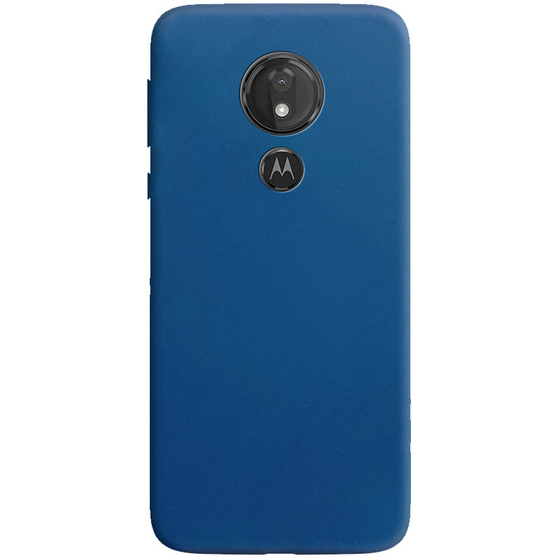 Накладка Candy для Moto G7 Power синя-0
